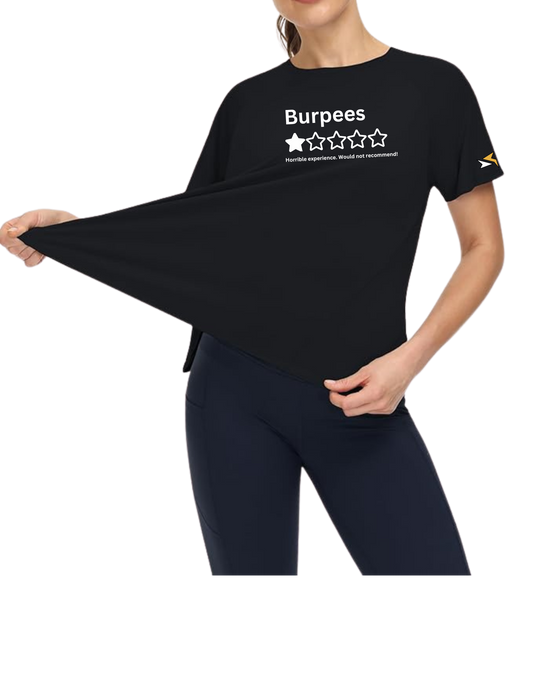 Burpees Review - Womens Tri Blend Top